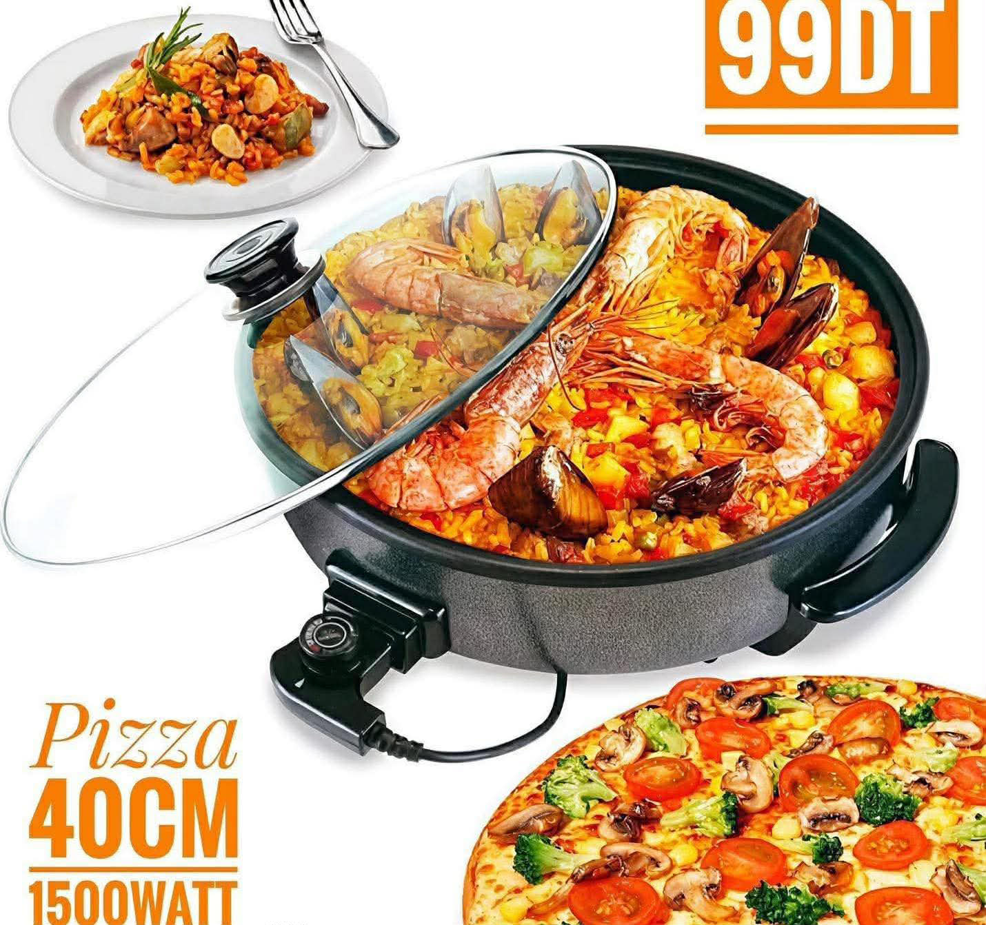 Machine à Pizza 1500W 40 cm